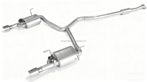 Tuyaux d'échappement Catback de haute qualité pour Subaru Legacy/Forester 2.5 SUS304 Valve Muffler <span class=keywords><strong>Escape</strong></span> Exhaust System avec télécommande - Product Image 2