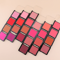 OCHAIN Vente en gros Blush bas quantité minimale de commande pigmenté en poudre Blush en poudre Blush imperméable végétalien à marque privée