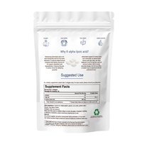 Gélules d'acide alpha-lipoïque OME R avec huile MCT pour le soutien de la santé du foie, antioxydants, nerfs et système cardiovasculaire