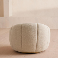 Chaise de canapé paresseux de style citrouille nordique pour meubles de loisirs de salon à la maison
