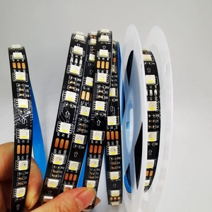 DC 12V Sk6812 Smd5050 Rgbw Rgbww <span class=keywords><strong>4</strong></span> <span class=keywords><strong>In</strong></span> 1 Programmering Individueel Adresseerbare Flexibele Magische Slimme Led Pixel Strip Licht - Product Image 2