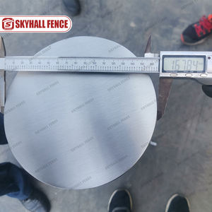 عمود من الفولاذ المقاوم للصدأ مزخرف عالي الجودة حسب الطلب 304 304L 316L مع نظام قفل - Product Image 6