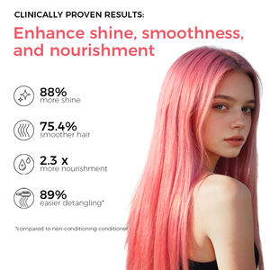 Rosa Semi-Permanente Haarfarbe Conditioner, Rohstoff & Formel, Farb-Conditioner Aufbauende Haarmaske für Alle Haartypen - Product Image 5