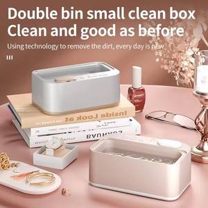 <span class=keywords><strong>Lunettes</strong></span> à ultrasons à synchronisation propre à ultrasons à haute fréquence nettoyant la <span class=keywords><strong>Machine</strong></span> de nettoyage de bijoux à ultrasons pour bijoux et brosse à dents - Product Image 6