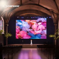 Stock en entrepôt américain P1.86 Panneau mural LED couleur fixe, mur vidéo LED pour église, écran LED intérieur