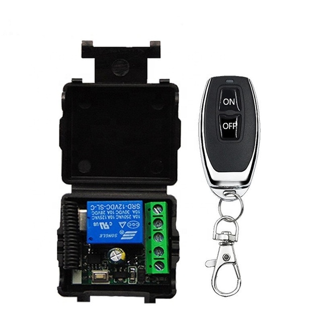 eParthub Universal Hot 433Mhz Wireless Remote Control Switch DC12V 1 2 Channel RF Relay Receiver Module For Smart Home Gadgets