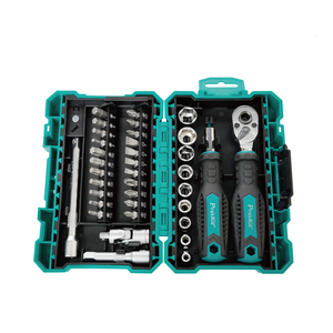 Juego de Llaves de Trinquete y Destornilladores Compactos Proskit SD-2338M con Trinquete Bidireccional de 48 Dientes <span class=keywords><strong>para</strong></span> Motocicletas/Bicicletas - Product Image 1