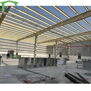 Venta caliente estructura de acero prefabricada para casa taller almacén estructuras de acero edificio