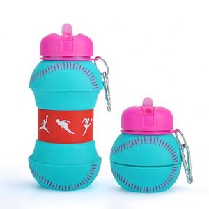 Bouteille d'eau réutilisable écologique au design tennis pour enfants, idéale pour l'école, le camping et compagnon parfait pour les activités de plein air - Product Image 2