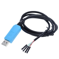 Blue PL2303TA/GL download cable USB to TTL RS232 module upgrade module USB to serial port download
