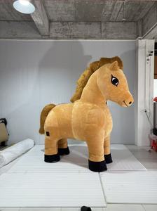 Costume da Mascotte Gonfiabile a Forma di Cavallo, Taglia Adulto, 2,6m, Marrone, <span class=keywords><strong>per</strong></span> <span class=keywords><strong>Feste</strong></span> Divertenti, MOQ 1 Pezzo - Product Image 6