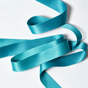 Custom Craft Printing OEM Double Faced Polyester Satin <b>Ribbon</b> 196 Colors Wholesale for Luxury Cosmetic & Apparel Accessory - Product Image 2