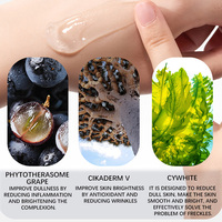 Gel Crème Visage Léger Éclaircissant Anti-Acné à l'Acide Salicylique Hydratant Apaisant Réparateur des Pores