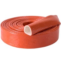 Manchons hydrauliques de protection en fibre de verre ignifuges haute température, matériaux d'isolation pour conduites d'huile, éléments certifiés ROHS