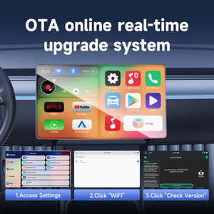 Boîte AI CarPlay sans fil Android <span class=keywords><strong>11</strong></span> avec Type-C/USB <span class=keywords><strong>HDMI</strong></span> pour <span class=keywords><strong>iPhone</strong></span> Apple CarPlay Port CarPlay & Android Auto Support Personnalisé - Product Image 3