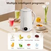 Machine à Boissons Saines Multifonctionnelle 1000ml avec Fonction Prédéfinie, Mixeur et Cuiseur pour Lait de Soja et Pâtes de Céréales