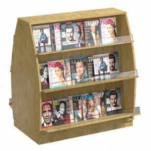 Estantes <span class=keywords><strong>de</strong></span> exhibición personalizados para librería, estante <span class=keywords><strong>de</strong></span> madera para libros - Product Image 3