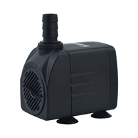 Pompe à eau submersible écologique en plastique ALMANE 8W 600L/H, hauteur de refoulement 1,2m pour bassin/fontaine/bassin à poissons/aquarium - 110V/220V (boîte)