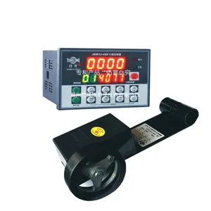 Roda digital de contador de medição da comprimento do cabo da exibição 4 digital com saída de relé para