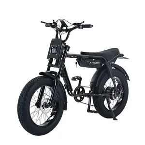 EBIKE Utility Fat tire Electric Mountain Bike 48v 13ah lithium battery Full suspension Electric bicycle