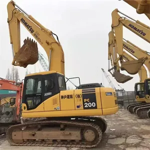 Japan Graafmachine Gebruikt Komatsu Pc200-7 Water Graafmachine