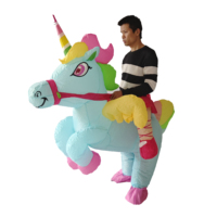 Costume d'animal de dessin animé gonflable mignon pour adulte - Matériel en térylène Couleur et taille personnalisables Décoration de fête
