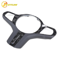 Garniture de volant en fibre de carbone sèche pour G30 G14 G15 G16 G29 Z4 X3 G01 X4 G02 G32 2020-22, couvercle central de volant intérieur, amélioration automobile