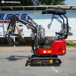 Neushoorn Hydraulische Rupsgraafmachine 0.8 Ton 1 Ton 1.5 Ton 2 Ton Mini Graafmachine Diesel Met Epa Euro 5 Motor - Product Image 4