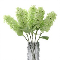 Bunga Hydrangea Pagoda Buatan Pabrik SPR, Cetak 3D Realistis, Kepala Bunga Besar untuk Dekorasi Pernikahan & Halloween