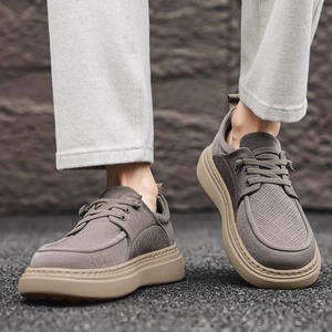 Chaussures en toile respirantes et perforées pour hommes, nouveau style été (modèle 2026), chaussures décontractées légères pour hommes - Product Image 3