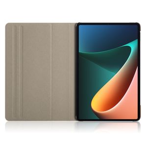 Funda de Cuero con Soporte para Tablet <span class=keywords><strong>Xiaomi</strong></span> <span class=keywords><strong>Mi</strong></span> <span class=keywords><strong>Pad</strong></span> <span class=keywords><strong>5</strong></span> Pro de 11 Pulgadas, Color Sólido, Rotación de 360 Grados - Product Image 4