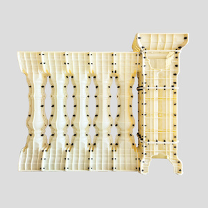 ABS biệt thự xi măng lan can khuôn mẫu, phong cách Châu Âu bê tông mịn bê tông nhựa hàng rào Bình trụ cột, ban công lan can lan can tay vịn - Product Image 5