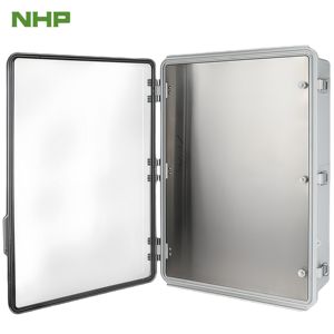 Armoire électronique extérieure haute visibilité IP67 730x530x250mm PC/ABS <span class=keywords><strong>porte</strong></span> à charnière transparente IP65/IP66 boîte de projet électrique haute - Product Image 1