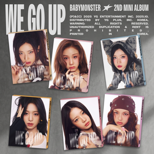 BABYMONSTER - 2º MINI ÁLBUM [WE GO UP] Versión PATTERN Álbum Oficial de Kpop Coreano en CD - Product Image 5