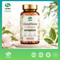 Capsules de collagène au glutathion, marque privée OEM ODM, pour éclaircir la peau, anti-âge, complément alimentaire beauté pour femmes