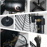 Kipas Angin Industri YiLun 30 Inch Heavy Duty Motor Daya Tinggi 180W Produsen Kipas Industri Kustomisasi untuk Kipas Industri