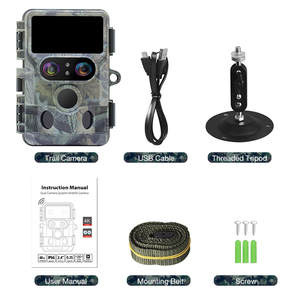 Nueva Cámara de Caza <span class=keywords><strong>Forest</strong></span> 4K con Wifi, Visión Nocturna, Cámara de Rastreo con Lente Dual de 13MP y 2MP, Lente SONY - Product Image 3