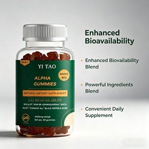 Suplementos Herbales en Gomitas de 4000mg, 10 en 1, con Extracto Puro de Himalaya de Alpha Saussurea Involucrata, Ashwagandha y Macca, para Hombres - Product Image 4