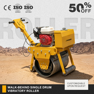 <span class=keywords><strong>Rouleau</strong></span> vibratoire à tambour unique FURD FYL-600, petit modèle, autopropulsé, avec moteur Changfa, poids 325 kg, pour trottoirs et pelouses - Product Image 1