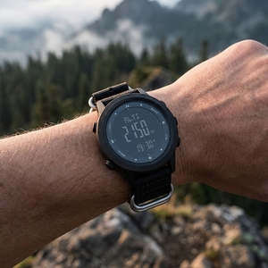 Nouveautés NORTH EDGE APACHE-<span class=keywords><strong>46</strong></span> Montre de sport intelligente multifonctionnelle pour homme, étanche, bracelet en nylon numérique - Product Image 1