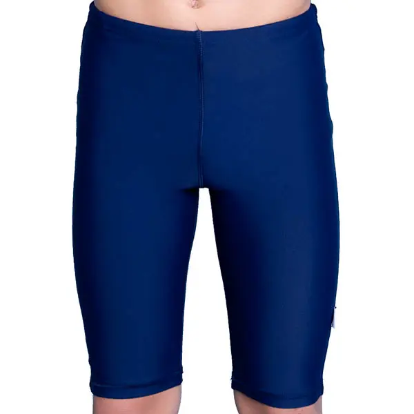 Boys Youth Jammer Swim Shorts in Navy. Quick dry, Stretchable, soft, lightweight with UV Protection