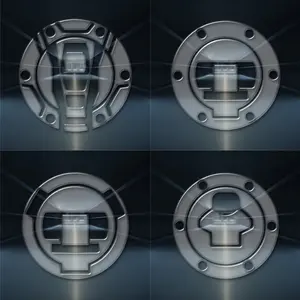 Adesivo di protezione del tappo del serbatoio del motociclo per modelli <span class=keywords><strong>BMW</strong></span> K1200 <span class=keywords><strong>K1300</strong></span> R1100 R1200 R1300 R1250 F750 F850 - Product Image 1
