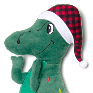 Christmas XMax Green Dinosaur Plush <strong>Dog</strong> <strong>Toy</strong> 2025 Hot Sale Custom <strong>Personalised</strong> Fun Non-toxic <strong>Dog</strong> <strong>Toys</strong> - Product Image 5