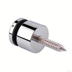 Condibe Soporte de Pared para Espejo, Ajustable, de Cristal Pulido, con Pasador de Sujeción - Product Image 1