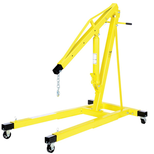 Gato de elevación de soporte de grúa de motor plegable hidráulico de 2 toneladas con taller de ruedas - Product Image 6