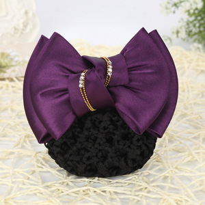 Venta al por mayor Gran bowknot red bolsillo pinza de pelo para las mujeres <span class=keywords><strong>trabajo</strong></span> profesional pinza de pelo Banco Hotel Hospital enfermera <span class=keywords><strong>trabajo</strong></span> uso - Product Image 2