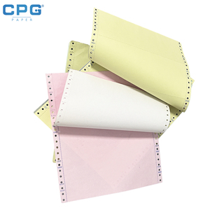 Manufacturer Wholesale Carbonless Paper Invoice Receipt Book Supply <b>A4</b> Top Coated NCR Paper For Retail Shop - Product Image 1