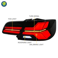 Feux arrière de haute qualité YU GUANG pour BMW E92 LCI 2006-2012, feux arrière améliorés, nouveaux clignotants LED, feux arrière transparents BMW E92