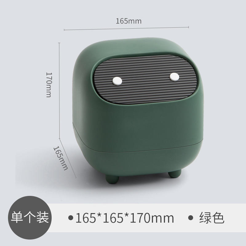 Poubelle Ninja [Vert foncé]