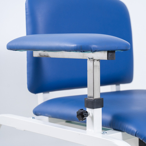 Silla médica de alta calidad para donación de sangre, reposabrazos ajustable, mesa de recolección de sangre, silla de Hospital, cuero PU, 2 unidades - Product Image 6